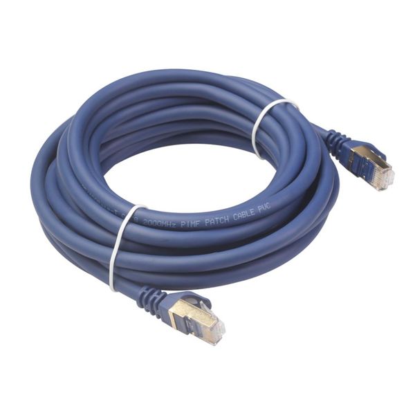 

cat 8 ethernet cable , network lan patch cord 40 gigabit 2000mhz sftp internet rj45 connector wire for modem, router, gaming, home - blue
