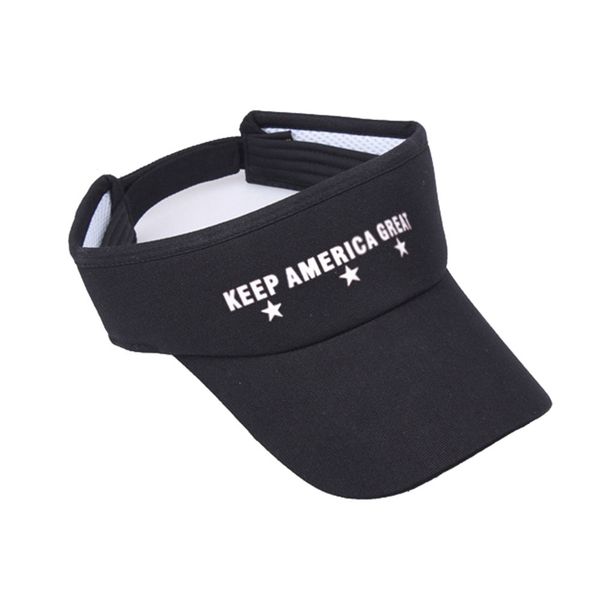 

trump summer golf tennis sun hat donald empty baseball cap men women outdoor sports visor hat sunscreen tennis cap, Blue;gray