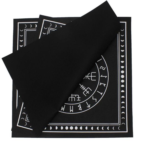 

50*50cm non-woven tarot tablecloth rune divination altar patch tarot table cover suit for table games