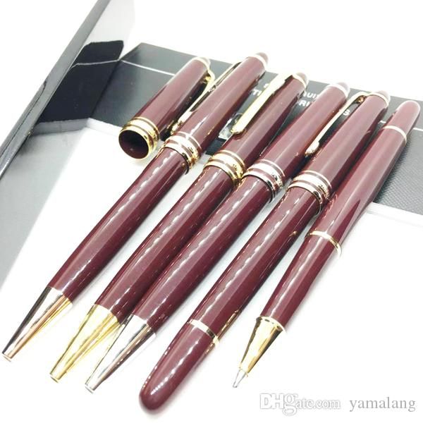 

luxury meisterstcek 163 black resin roller ball pen ballpoint pen fountain pens school office supplies with mb brands serial number