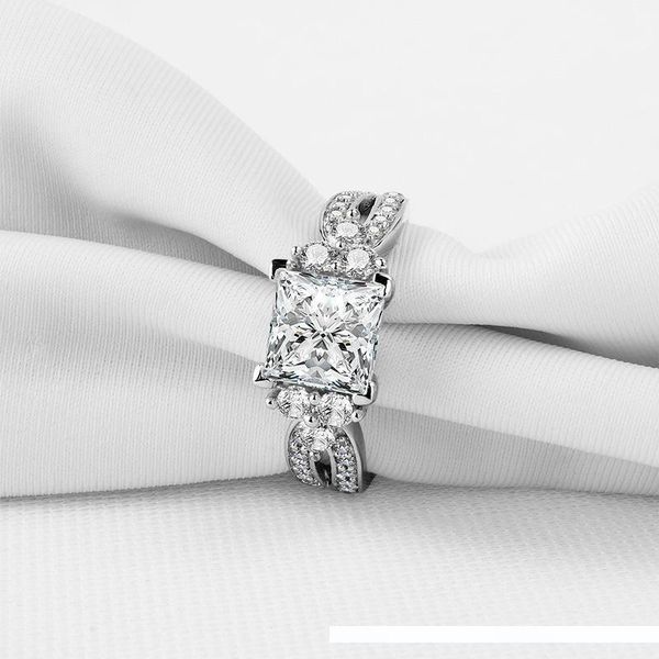 

fashion-set 925 silver ring fashion design pure silver female ring 925 ring ainuoshi a110
