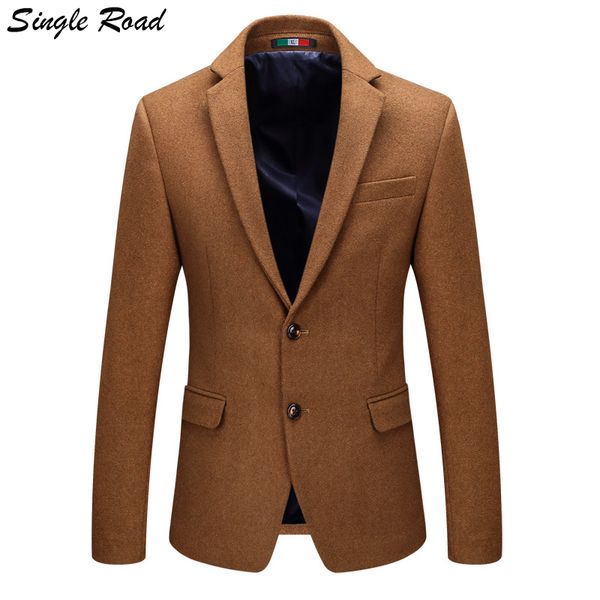 

single road man woolen blazer slim fit casual suit jacket coats men's business tuxedo stage costumes for singers frock coat sr36, White;black