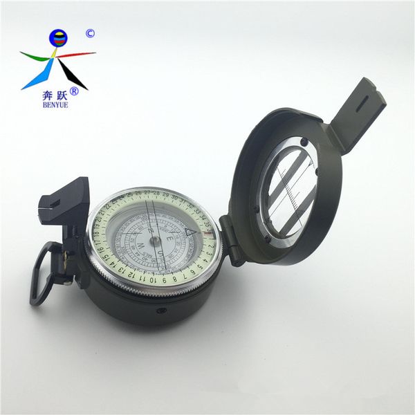 

2017 precision multi-function field of zinc alloy metal compasses outdoor compass with noctilucent display