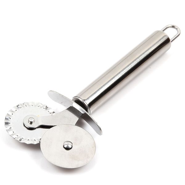 

stainless steel round pizza cutter wheels pizza cutting utensils pizza knife cutter pastry pasta dough kitchen goods other bakeware