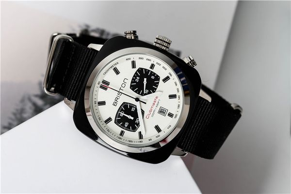 

original couples wristwatches sliver dial with black strap classic neutral quartz watch black square double timing dial, Slivery;brown
