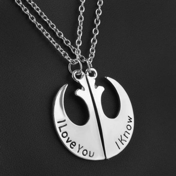 

men women gift casual fashion daily couple accessories shopping drop diy lover pendant necklace, Silver