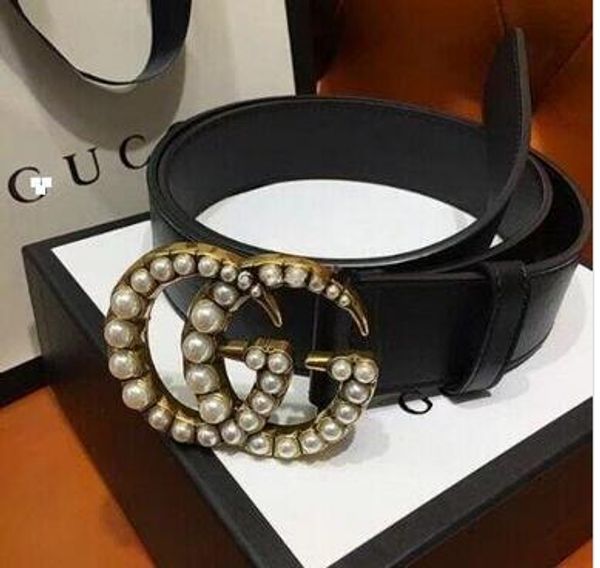 

2019 new fashion mens business belt designer belt smooth buckle genuine leather belts for men no box 03, Black;brown