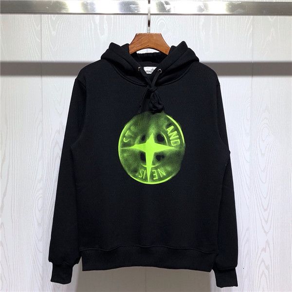 

2019 autumn and winter men 's hooded sweater pengda cp1991002, Black