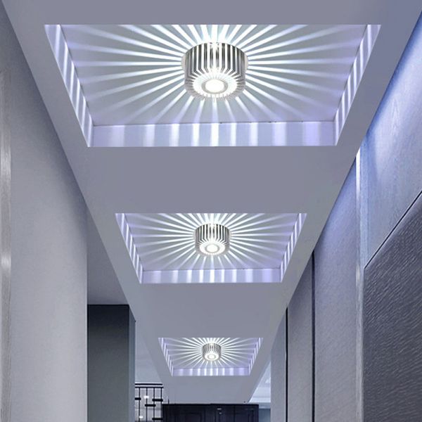 2020 Modern Led Ceiling Light 3w Led Spot Rgb Downlight Wall