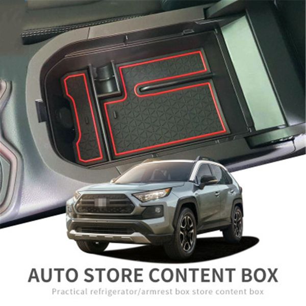 

car central armrest box for rav4 2019 2020 xa50 rav 4 interior accessories stowing tidying center storage box