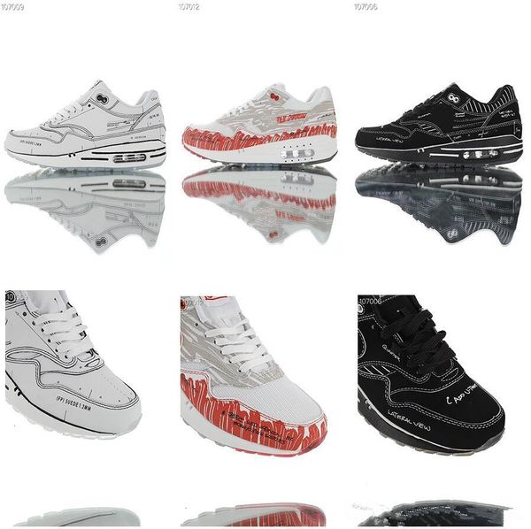 

2019 1 87 tinker sketch to shelf red black white mens running for men trainers women s designer sneakers outdoor shoes
