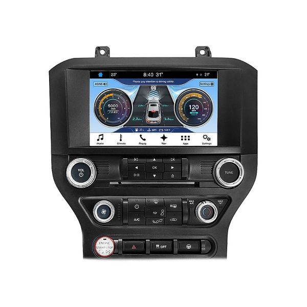 

car radio stereo for mustang touchscreen dvd player support google map bluetooth wifi build in carplay