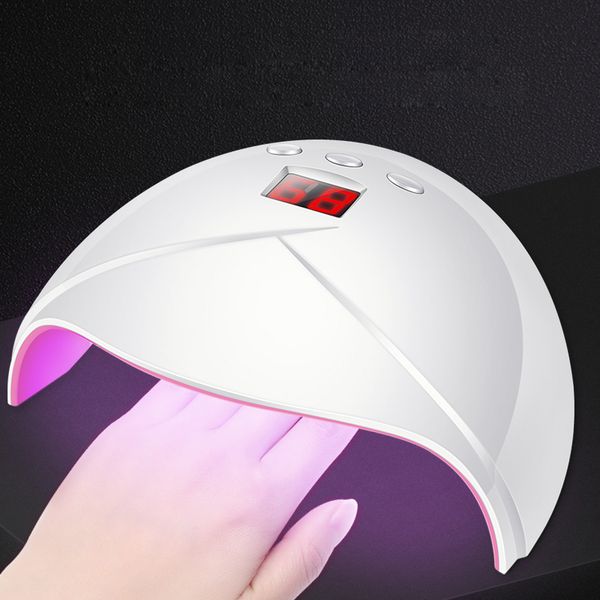

professional 36w lcd uv lamp nail gel polish curing dryer with automatic sensor 3 timer manicure nails art tools lamp for nails