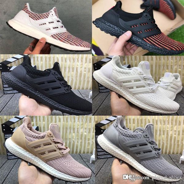 

2019 4,0 тройной черный белый многоцветный oreo серый синий женщин кроссовки мужские кроссовки спорт