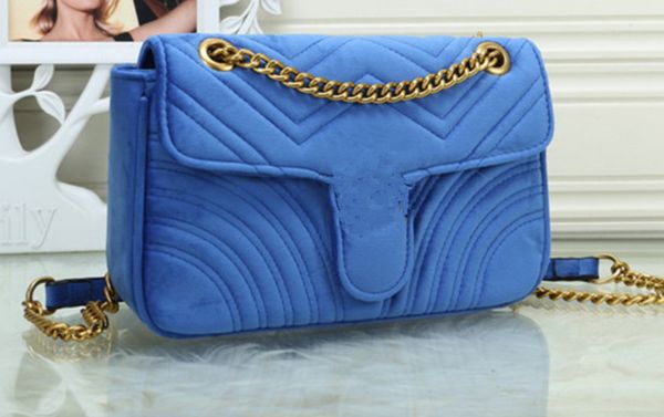 

fashion designer luxury handbags purses women handbags bags gold chain strap velvet messenger bag crossbody shoulder bags totes purse g50
