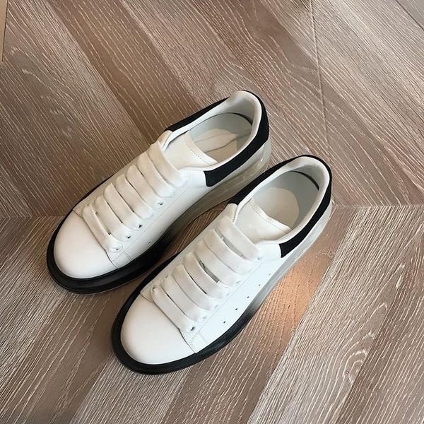 

2019 new luxury designer air cushion men and women casual shoes fashion sports shoes party platform dress sneaker shoes 01, Black