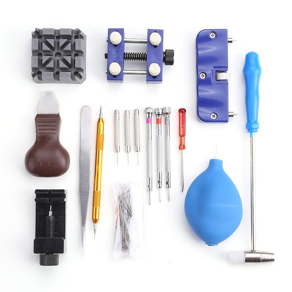 

124pcs 2 in multifunction watch repair tool watchmaker kit for changing watchband opening watchcase tools set
