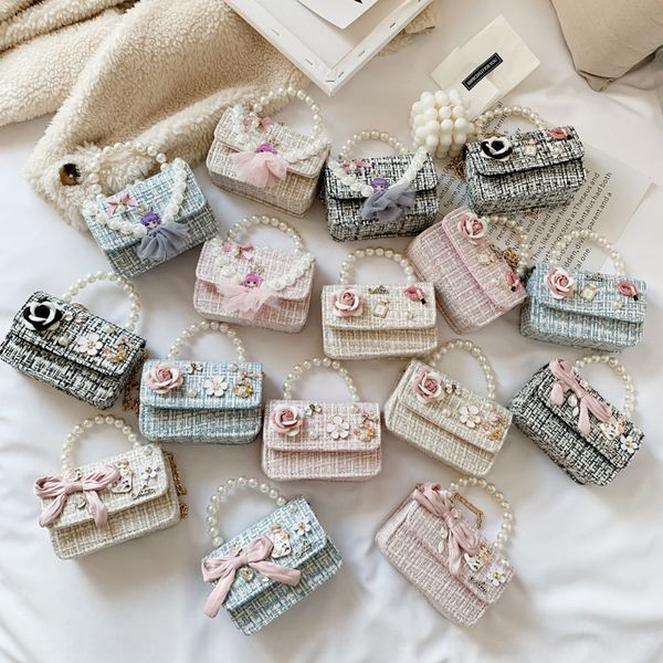 

children's portable messenger cute kindergarten backpack shoulder key change mobile phone shoulder phone bag bag