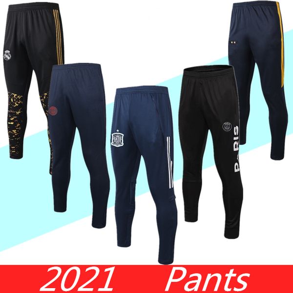 

париж длинные брюки 2020 2021 псж жордам эй джей футбольные брюки реал мадрид мбаппе чандал футбол воздушный бег марсель футбольные брюки, White;black