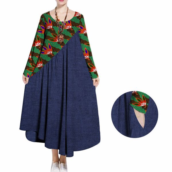 african long sleeve dresses