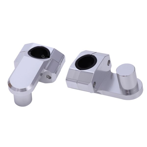 

motorcycle 28mm 1-1/8 inch pivoting handlebar riser handle bar clamps for 690 990 adventure tiger 800 1200 xt1200z