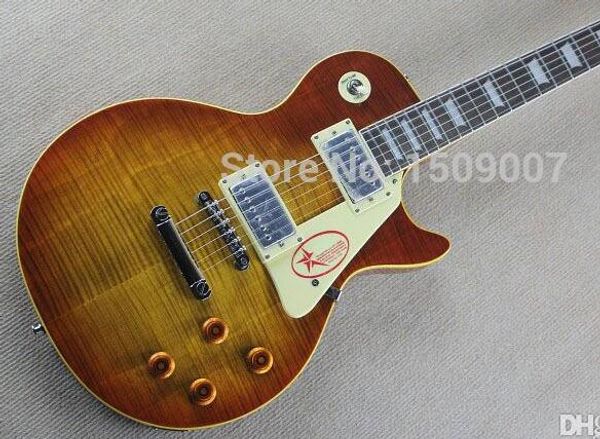 

shop tiger flame electric guitar in stock neck guitar