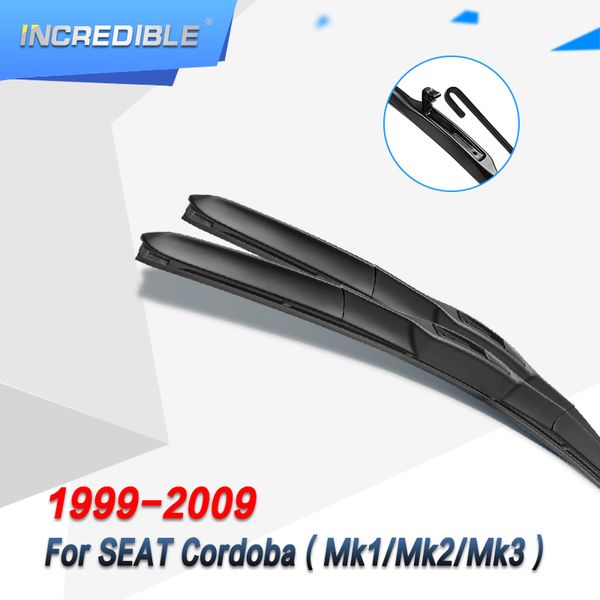 

incredible wiper blades for seat cordoba fit push button arms / hook arm model year from 1999 to 2009