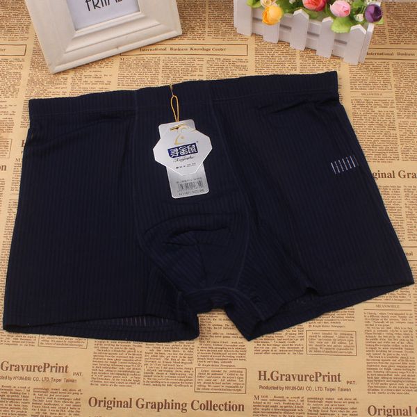 

4pcs summer new style men's underwear simple and comfortable solid color teenager boxers breathable cool ultra-thin underwear, Black;white