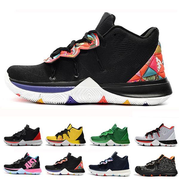 

nike kyrie 5 ep 2019 новая мода мужская и женская роликовая обувь плоские кроссовки высокое качество удобная спортивная обувь 36-46