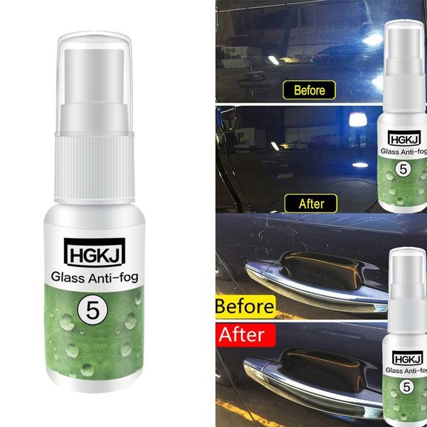 

20/50ml car hydrophobic coating hgkj-5 anti-fog agent rainproof anti mist spray for window glass v6