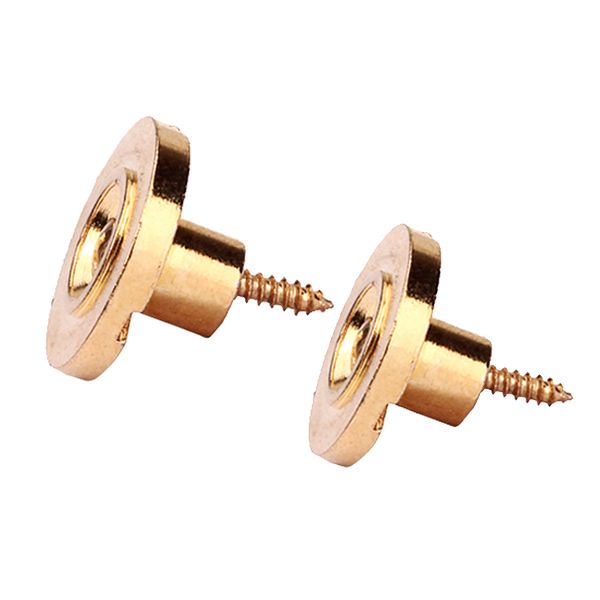 

2pcs Round Guitar String Tree Retainer Buckle Electric Bass Accessory
