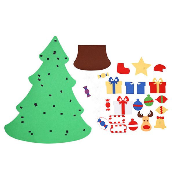 

kid christmas tree ornaments xmas handmade gift toys diy felt cloth decoration t