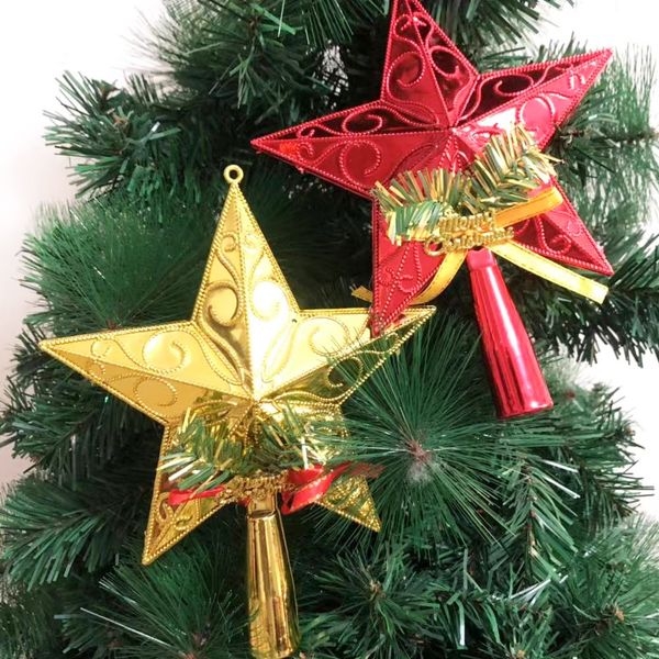 

18.5cm christmas tree sparkle stars xmas ornament decor tree accessories christmas supplies xmas decor