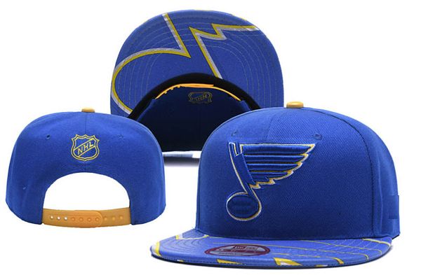 

Новые хоккейная лига St. Louis Blues кепки мужчины женщины кепки регулируемые шляпы выс