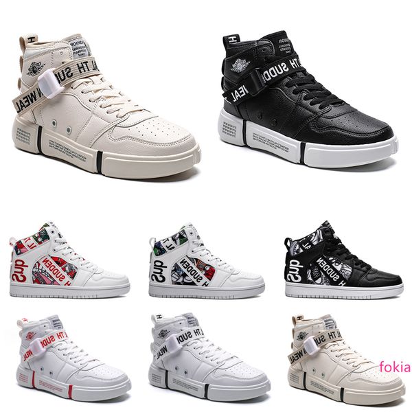

2020 non-brand men 1 utility classic black white women casual shoes skateboarding high trainers sports sneakers size 36-44 item #1814
