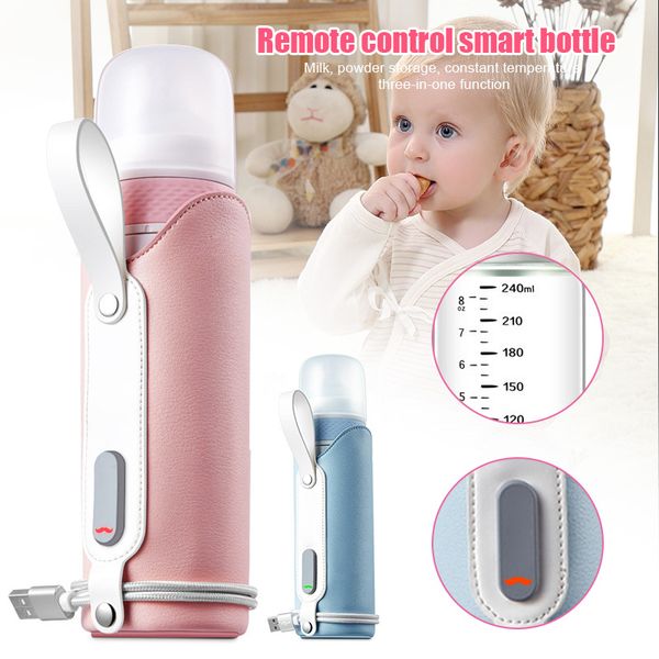 

baby milk bottle thermostatic glass wide caliber anti flatulence anti-fall infant yjs dropship