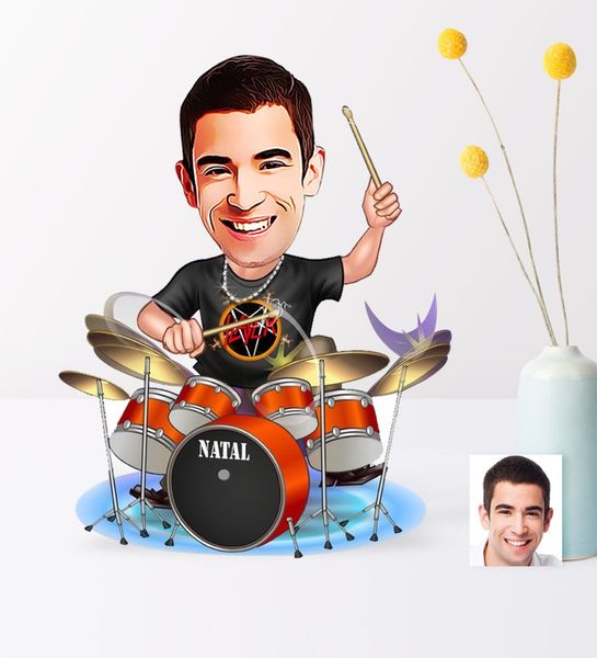 

personalized mr baterist cartoon wooden trinket-1 pet supplies home garden