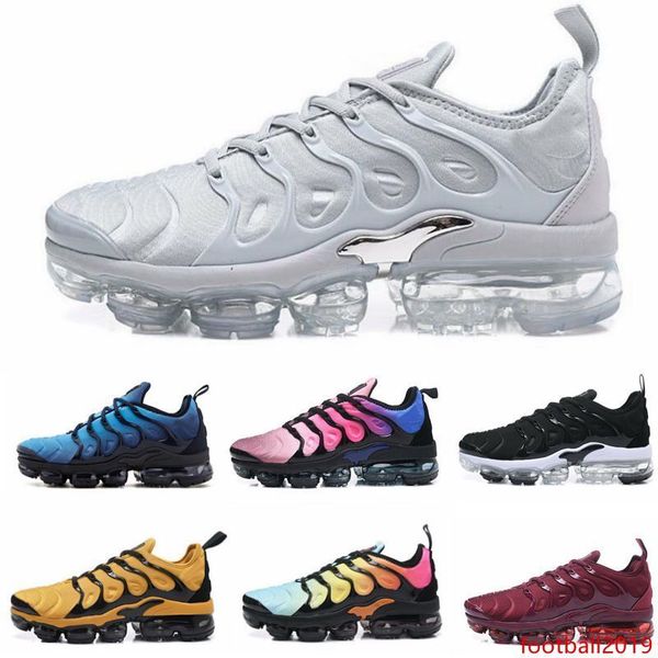 

with box 2019 tn plus game royal orange usa tanger grape volt hyper violet trainers sports sneakers men women designer running shoes