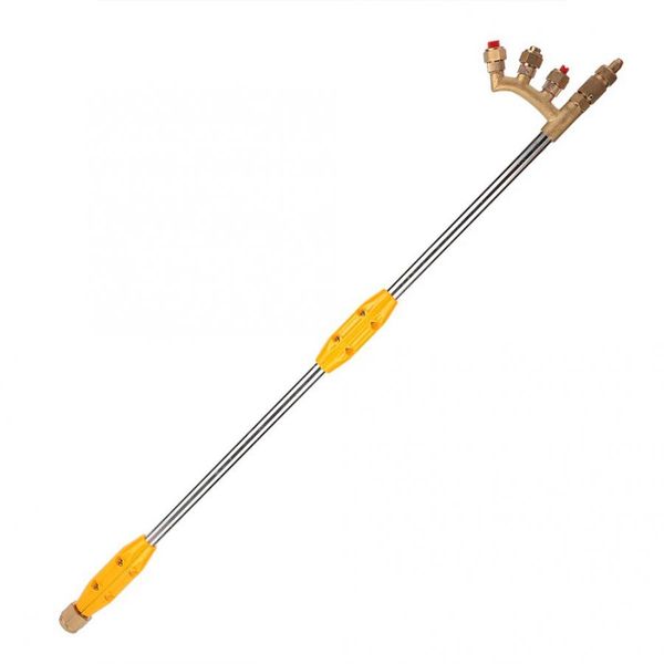

4-nozzle large flow metal spray for garden lawn irrigation watering spray power tool garden planting tool