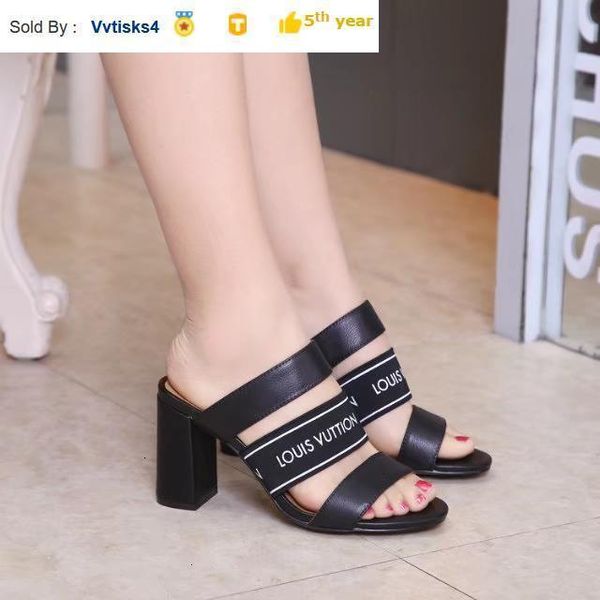 thick heel mules