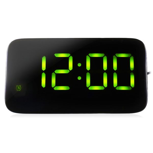 

alarm clock voice control digital led time display electric snooze night backlight desktable clock for home deco zj0381