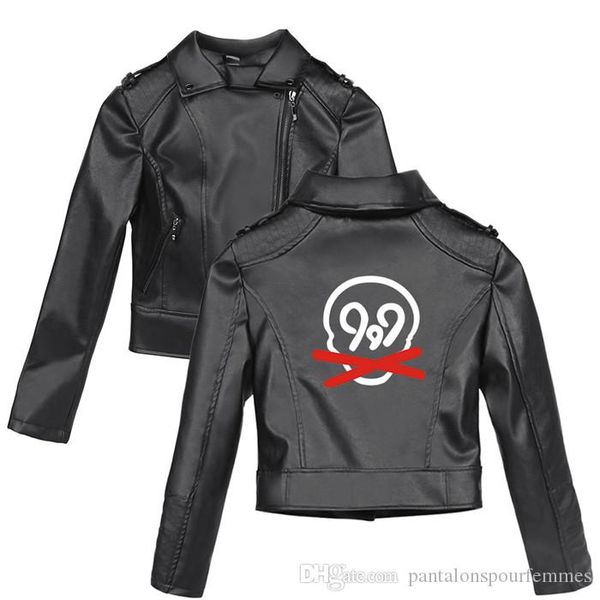

сок wrld женщин desogner printed кожаные куртки короткие zip длинным рукавом модные верхняя одежда мода кожа, Black;brown