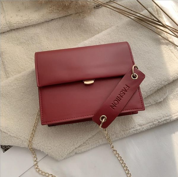 

Fashion Handbags New Style All-around Chain Small Square Bag Ins Girl Small Satchel Single Shoulder Messenger