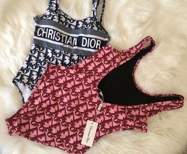 

Brand dr women wimwear bikini letter wim uit bandage bathing uit one piece wim uit for party