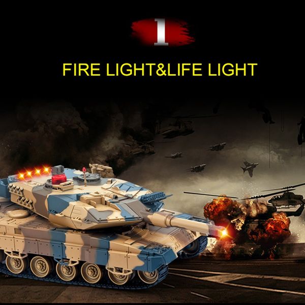 

516-10 1/24 rc tank crawler ir remote control toys simulation infrared rc battle tank toy rc car gifts for kids toys for boys