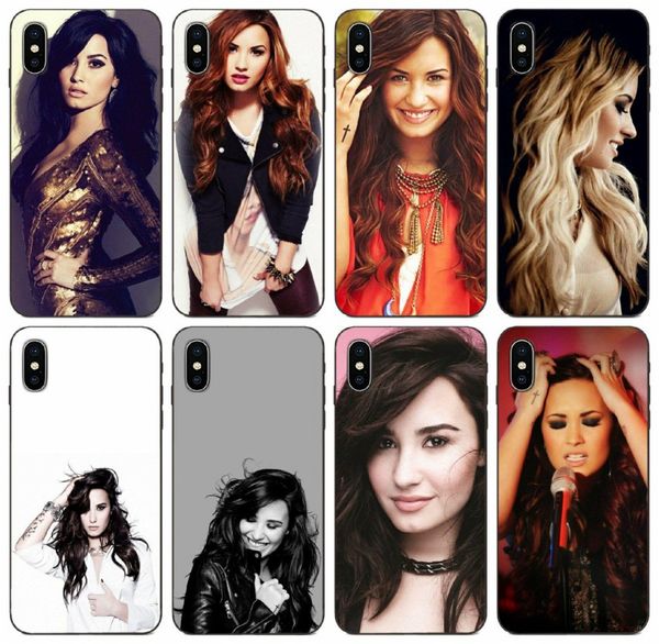 

tongtrade] usa singer demi lovato case for iphone x xr xs 11 pro max 8 7 6s 5 plus samsung j6 j8 huawei y9 prime xiaomi 8 pro case
