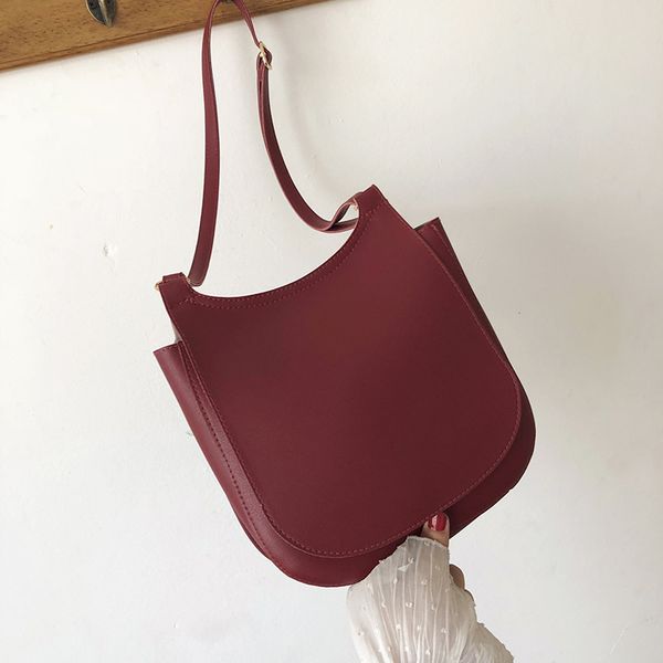 

2020 женской мода повседневного мягкой сумка женщин нового темперамент дикого плечо сумка европа и америка
