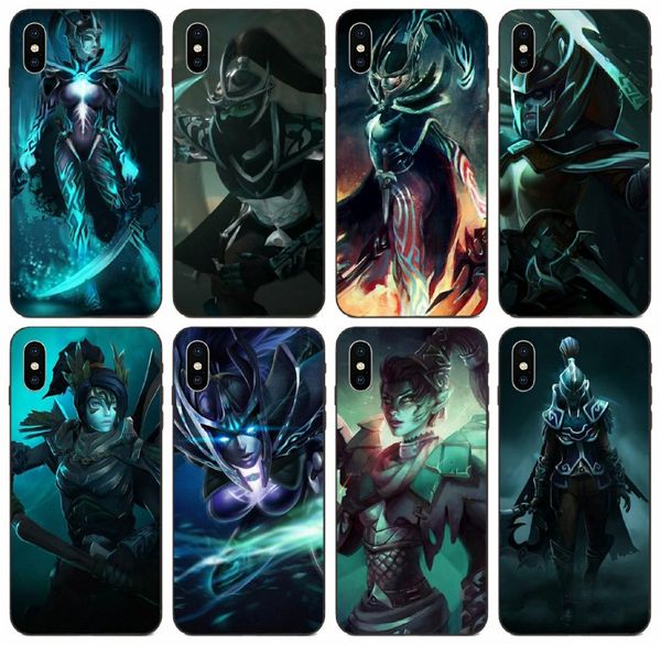 

tongtrade] cartoon dota 2 phantom assassin case for iphone 11 pro max x xs 8s 8 7s 7 6 plus samsung note 10 pro huawei nova 2 5 custom case