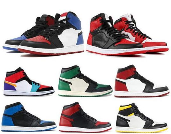 

chicago banned 1 high og mens basketball shoes black toe shadow 3 mens designer shoes melo storm blue barons men sneakers trainers 7-13