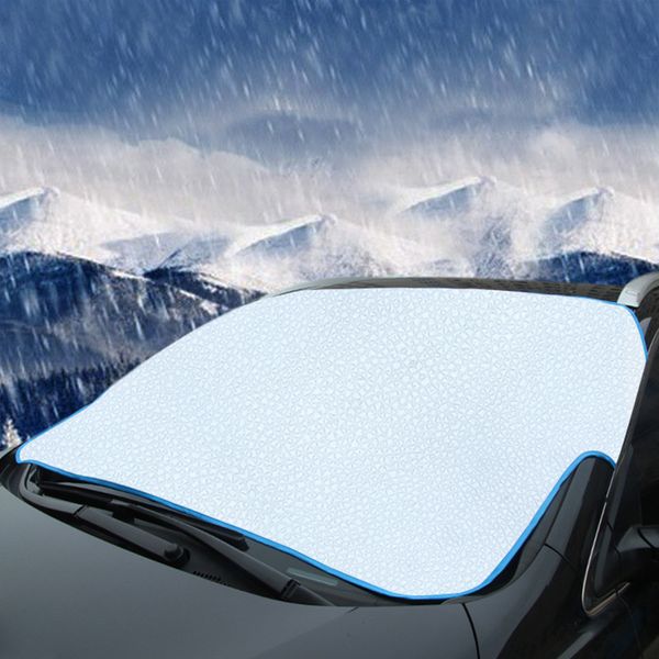 

car snow ice protector visor sun shade fornt rear windshield cover block shields windshield cover car sunshade anti-snow 21